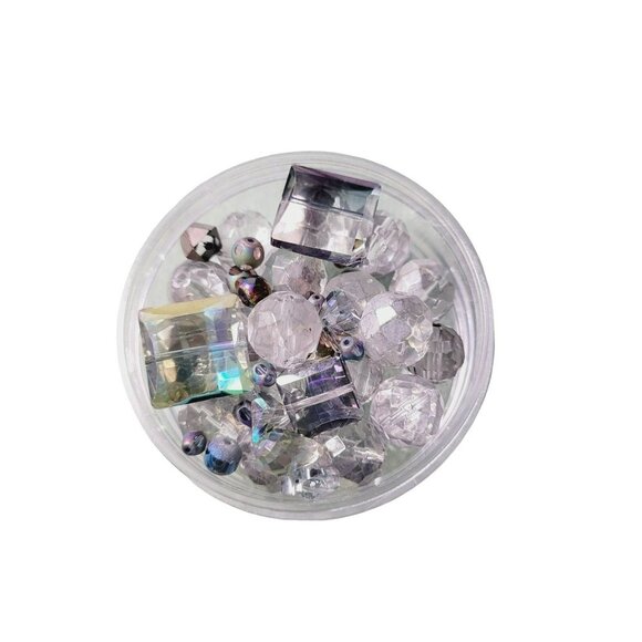 Mixed Bead Lot - Big - Small - Round - Square - Flat - Thick - Multi - Colored - Picture 8 of 9